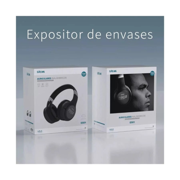 Audífonos Bluetooth Pantalla 70 Horas Autonomía