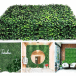 Pasto Artificial Tipo Trebol Pared