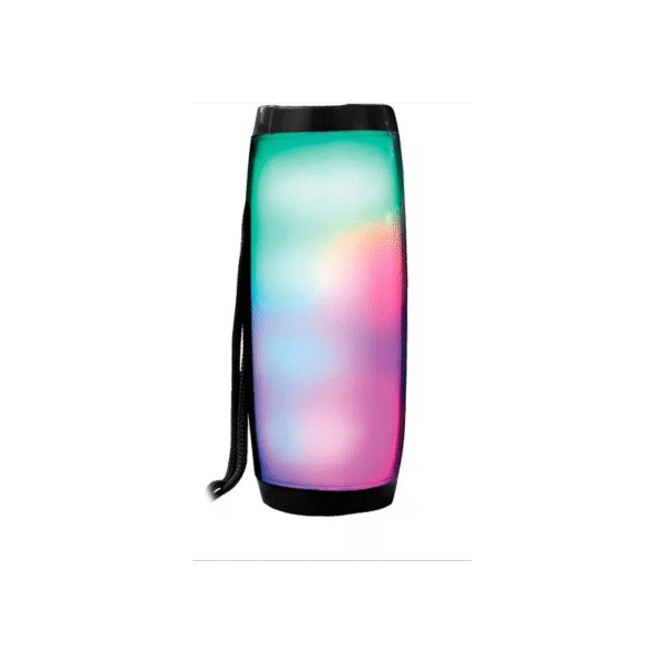 Parlante Bluetooth Con Radio Y Led Colores