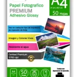 Papel Fotográfico A4 Adhesivo
