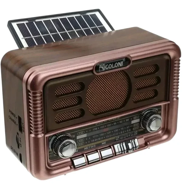 Radio FM Bluetooth Recargable Solar