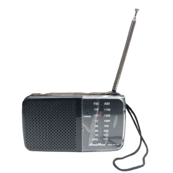 Radio FM Recargable de Bolsillo