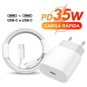 Cargador Celular 35W Tipo C-C Ultra Rapido