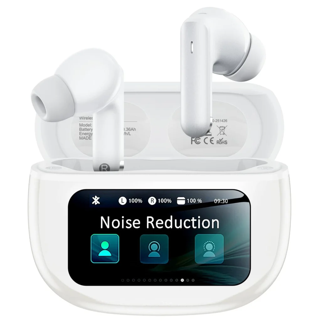 Audífonos Bluetooth Premium con Pantalla