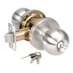 Cerradura Puerta Acero Inoxidable Con Llave