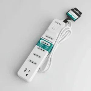 alargador premiun certificado 5 tomas mas usb y tipo c