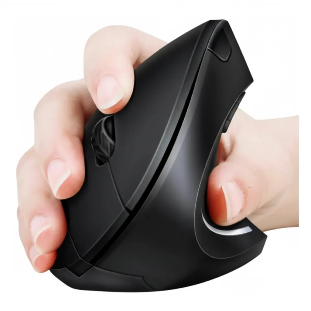 mouse ergonomico gamer inalambrico