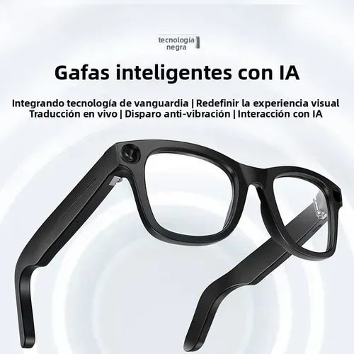 lentes con IA camara y traductor 170 idiomas