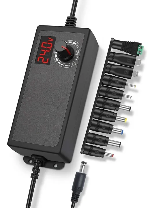 Adaptador múltiple de corriente 3v a 24v