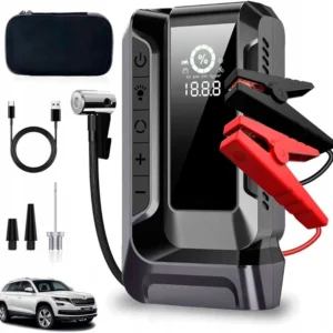 partidor bateria auto con inflador neumaticos