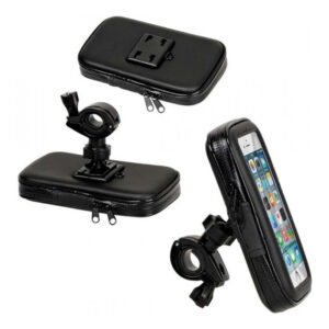 Porta celular moto bici con carcasa