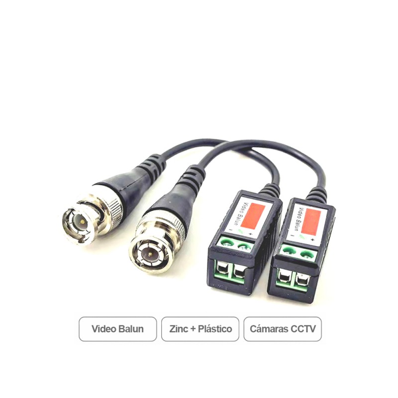 Conector Transmisor CCTV Camaras